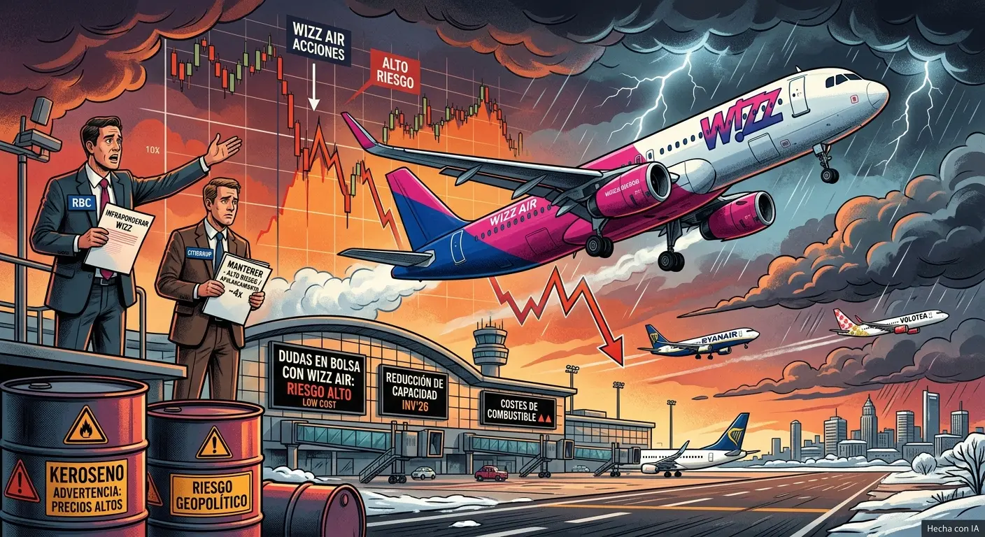 Imagen articulo de Wizz Air. Diseñada con IA Imagen articulo de Wizz Air. Diseñada con IA