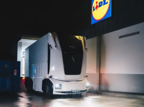 LIDL-CAMION-AUTONOMO Lidl y su nuevo camión autónomo