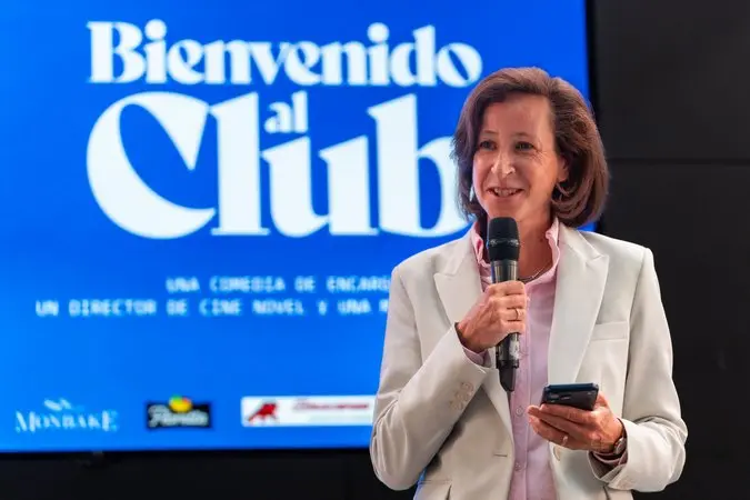 El Club Carrefour convierte al hipermercado en escenario de ficción y a sus socios en protagonistas con el estreno de una serie en Movistar Plus 1 Merca2 Elodie Perthuisot, directora ejecutiva de Carrefour España, durante la presentación de ‘Bienvenido al Club’