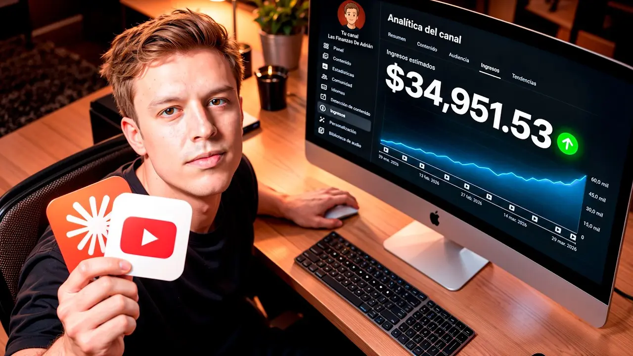 canal de YouTube con IA