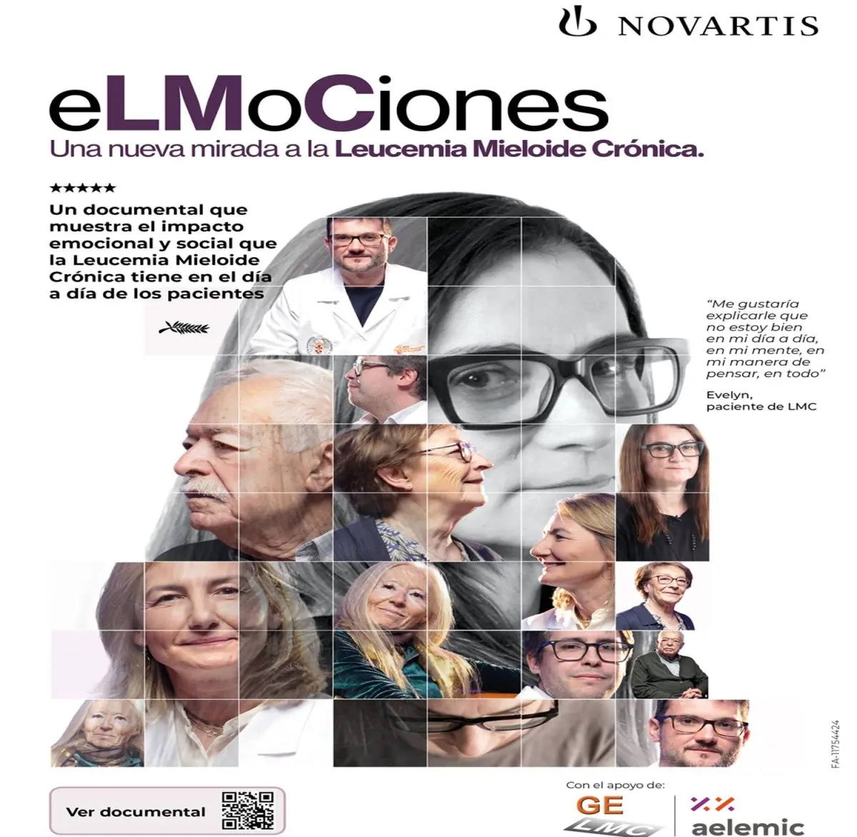 AELEMIC, GELMC y Novartis presentan un documental que muestra el impacto la leucemia mieloide crónica desde la perspectiva de pacientes y médicos
