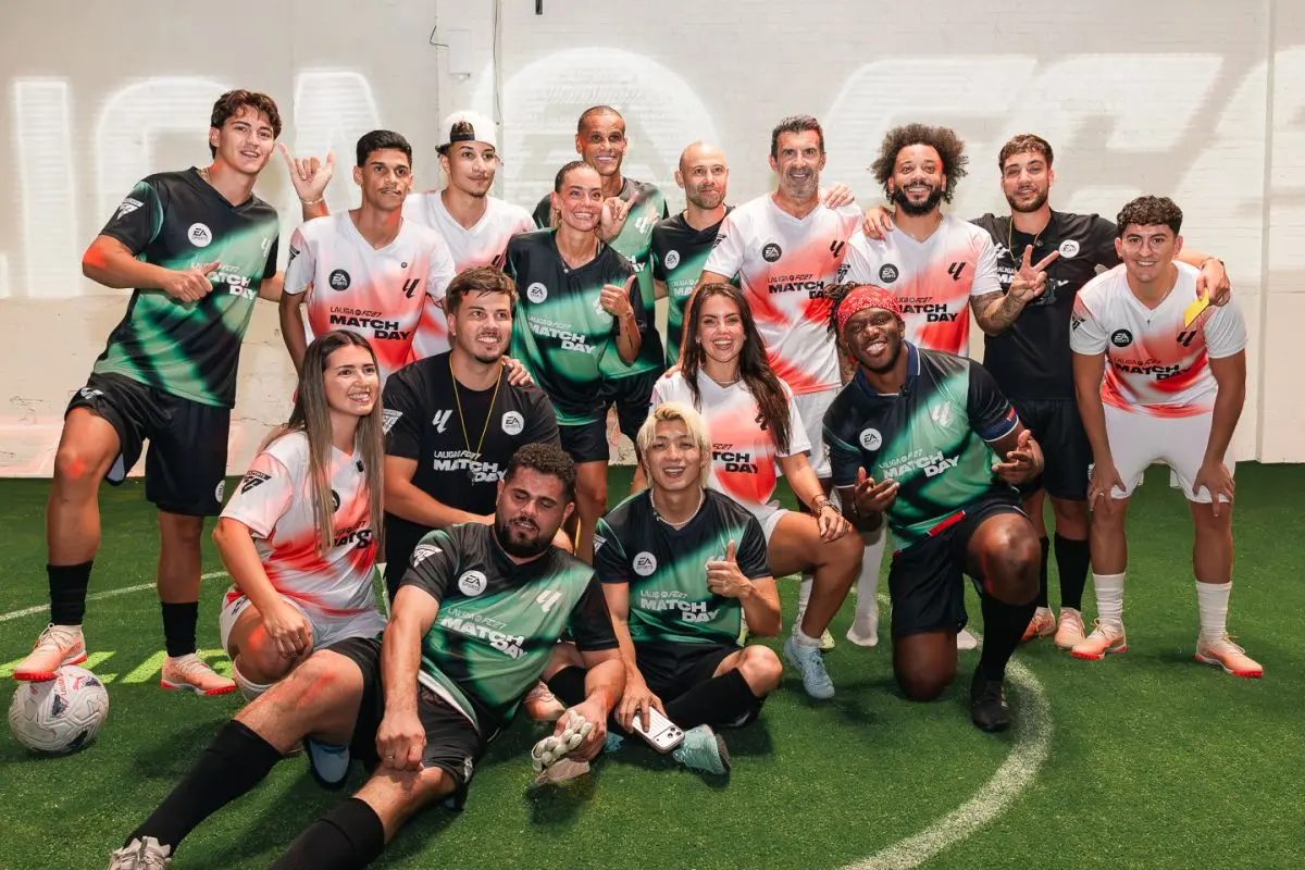 LaLiga y EA Sports reúnen a Figo, Marcelo, Rivaldo y Mascherano en Nueva York para el estreno mundial de EA Sports FC 27