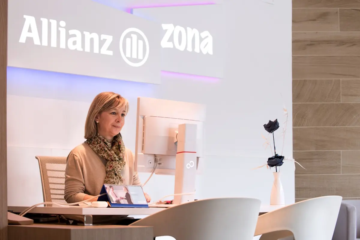 Oficina de Allianz en Barcelona. Fuente: Allianz Oficina de Allianz en Barcelona. Fuente: Allianz
