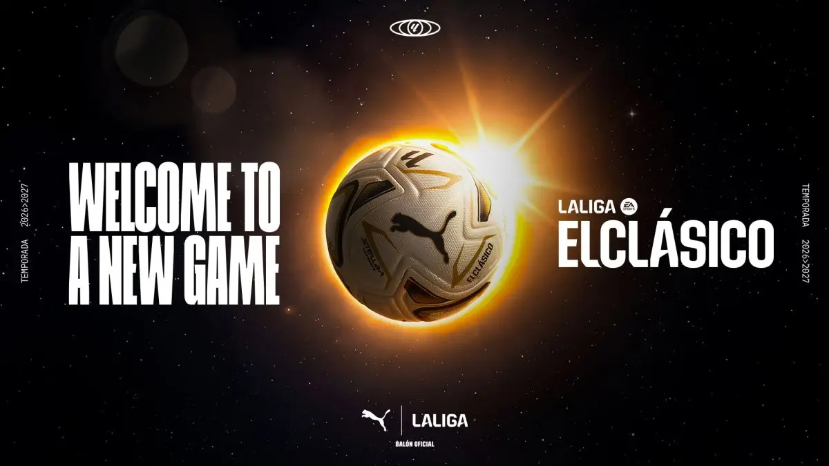 PUMA y LALIGA presentan el diseño exclusivo del balón oficial de los dos partidos de esta temporada de ELCLÁSICO