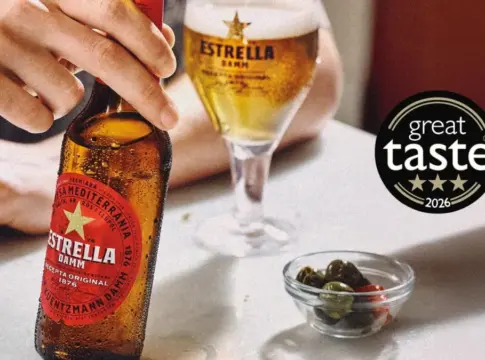 Estrella Damm La máxima distinción en los Great Taste Awards es para Estrella Damm.