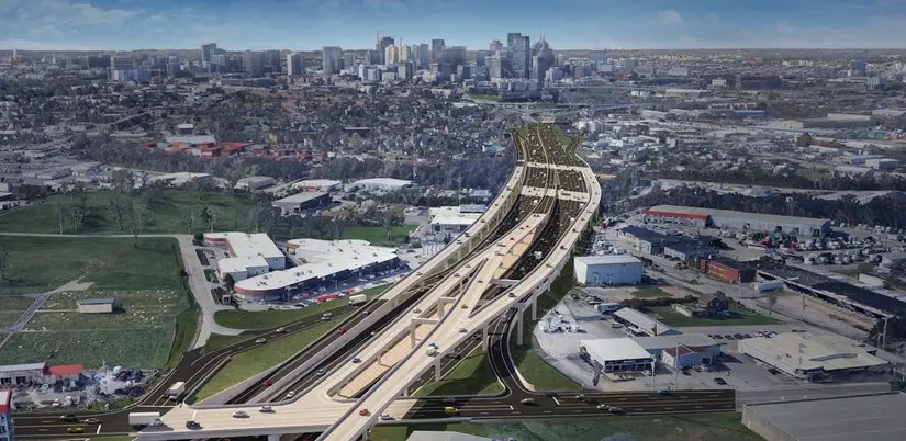 Ferrovial se juega su rentabilidad en EEUU: las dudas sobre Atlanta y Tennessee frenan a la Bolsa 1 Merca2 Imagen: Autopista I-24 Southeast en Tennessee. Fuente: Ferrovial