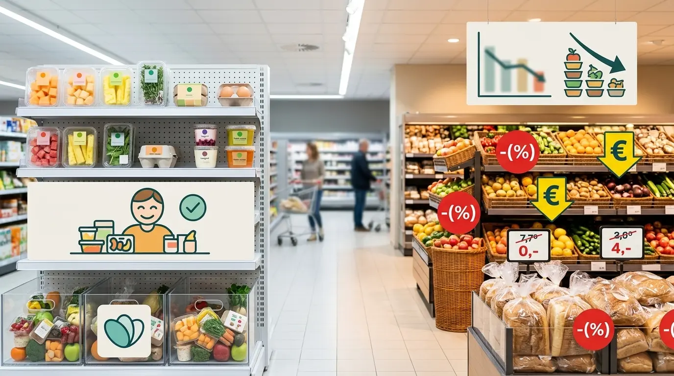 Los supermercados buscan que tires menos comida en casa: Dia reduce un 14% el desperdicio y Eroski salva 14.000 toneladas51qdgk51qd Los supermercados buscan que tires menos comida en casa: Dia reduce un 14% el desperdicio y Eroski salva 14.000 toneladas