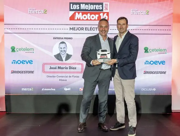 Premios Motor16 2026: una gala, en el 43 aniversario, que celebra la excelencia 2 Motor16 PREMIO CUPRA CARLOS DE LUIS Merca2