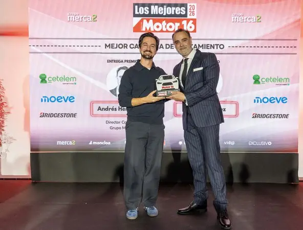 Premios Motor16 2026: una gala, en el 43 aniversario, que celebra la excelencia 9 Motor16 PREMIO LEPAS JAVIER JIMENEZ Merca2