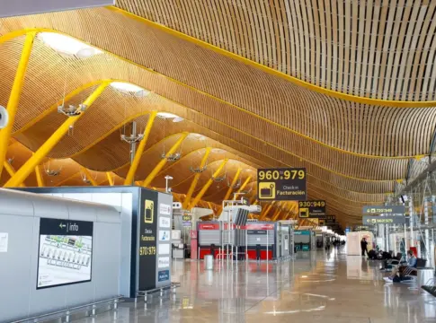 T4 del aeropuerto de Barajas. Fuente: Agencias T4 del aeropuerto de Barajas. Fuente: Agencias