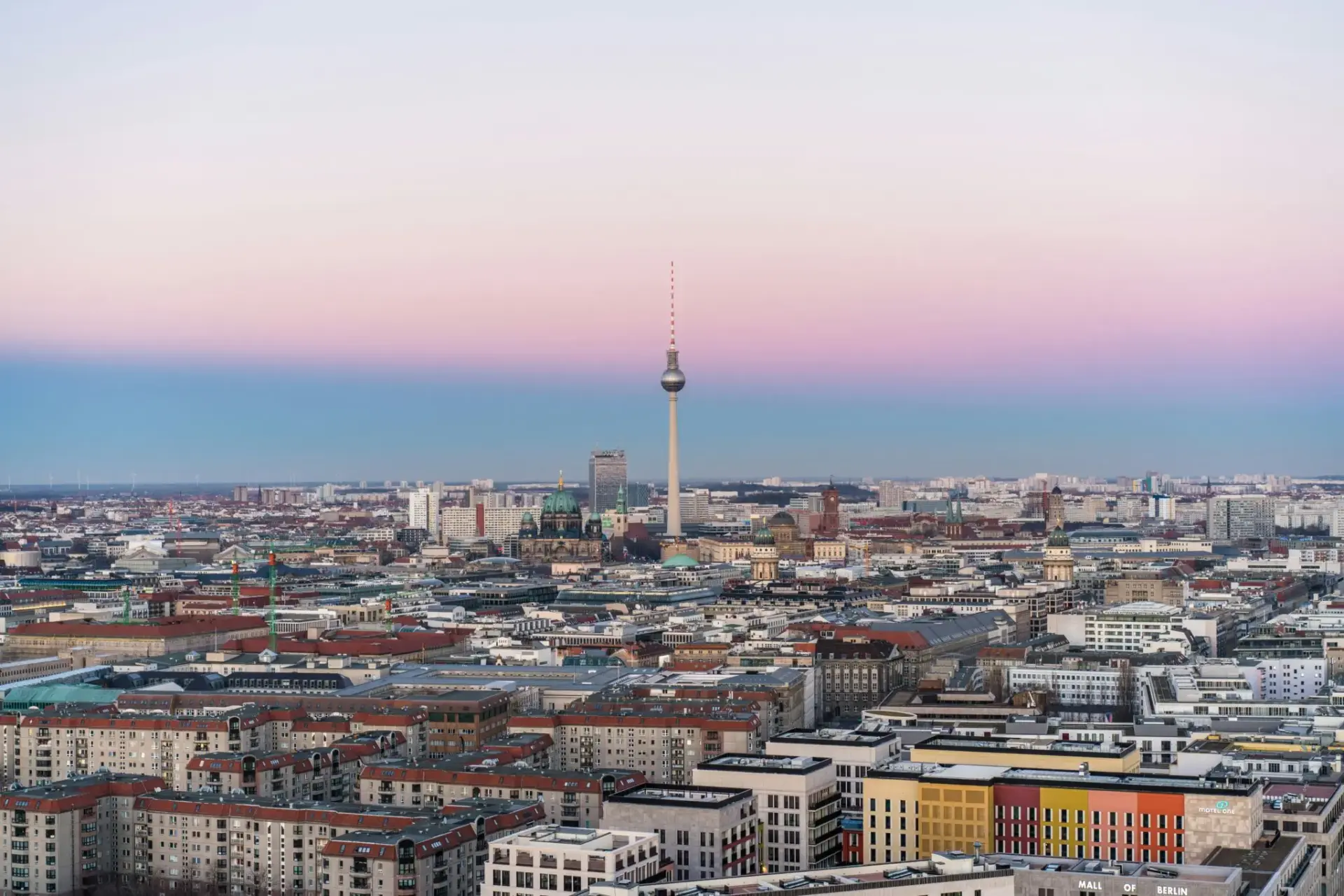 Panorámica urbana de Berlín expropiación vivienda Berlín