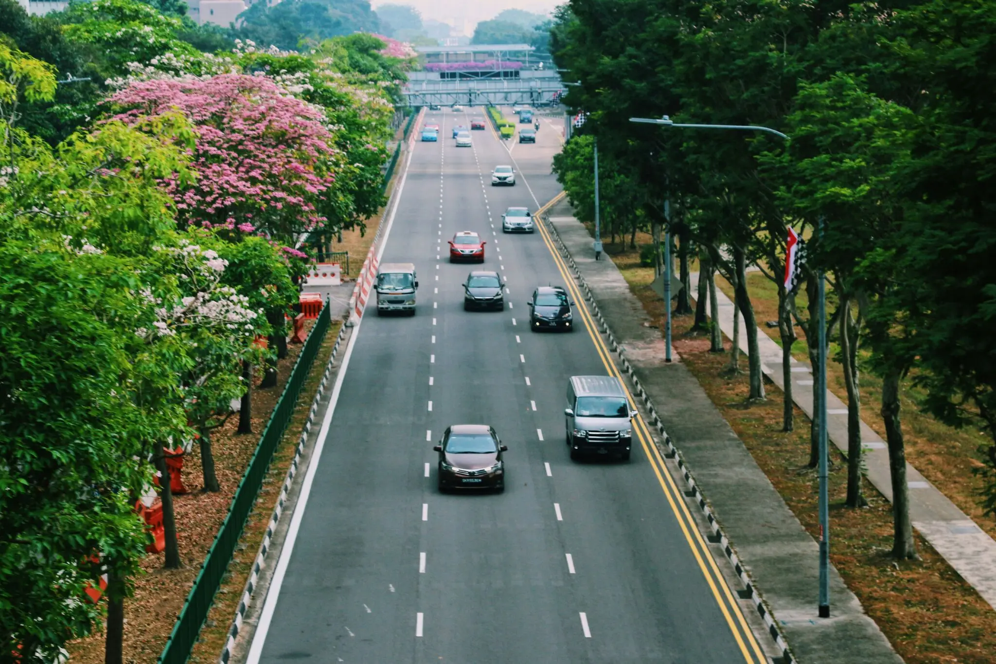 carril central multa