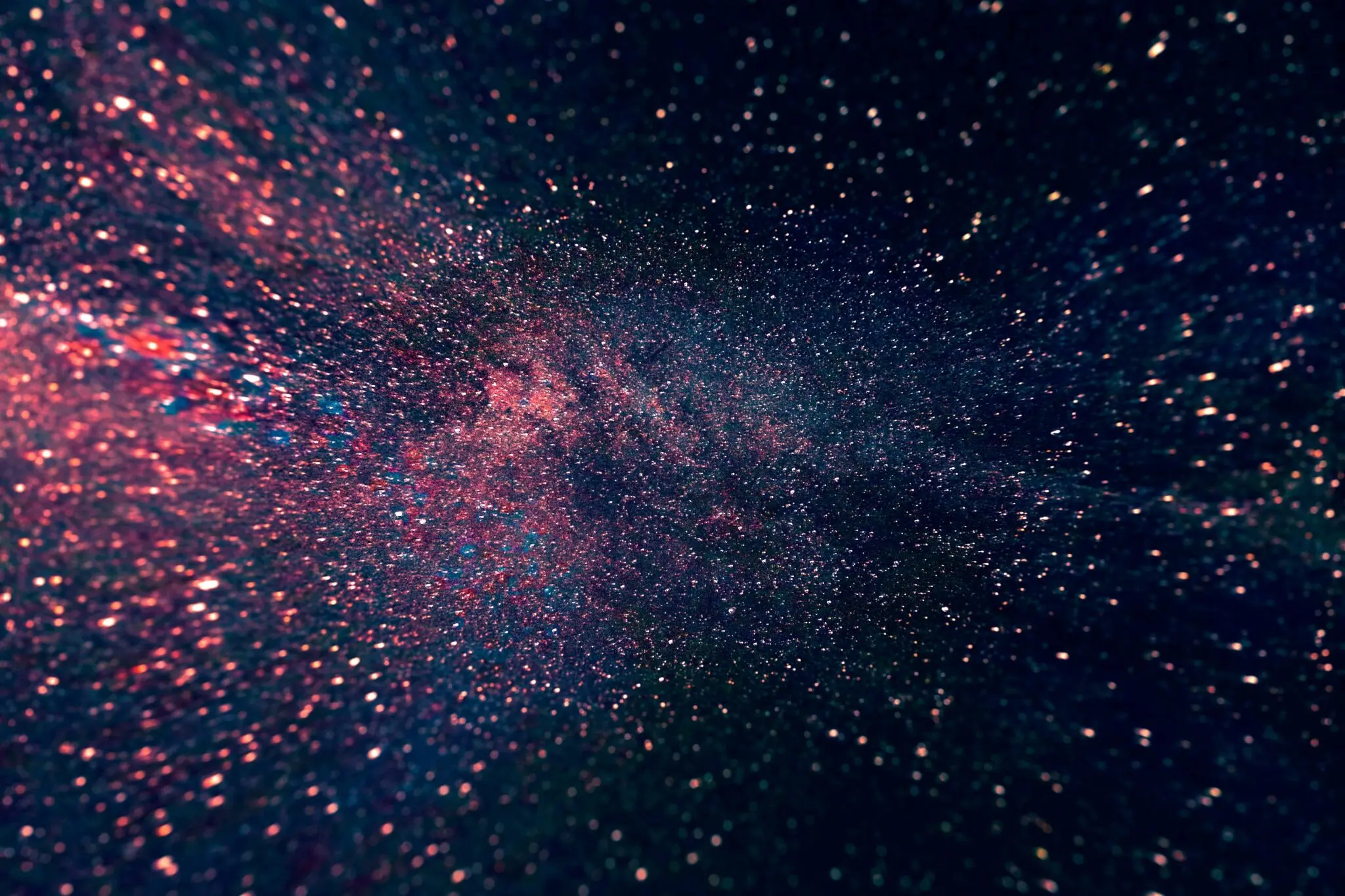 colisión de galaxias
