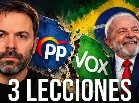 Gráfico de PP, Vox y Brasil victoria de Lula