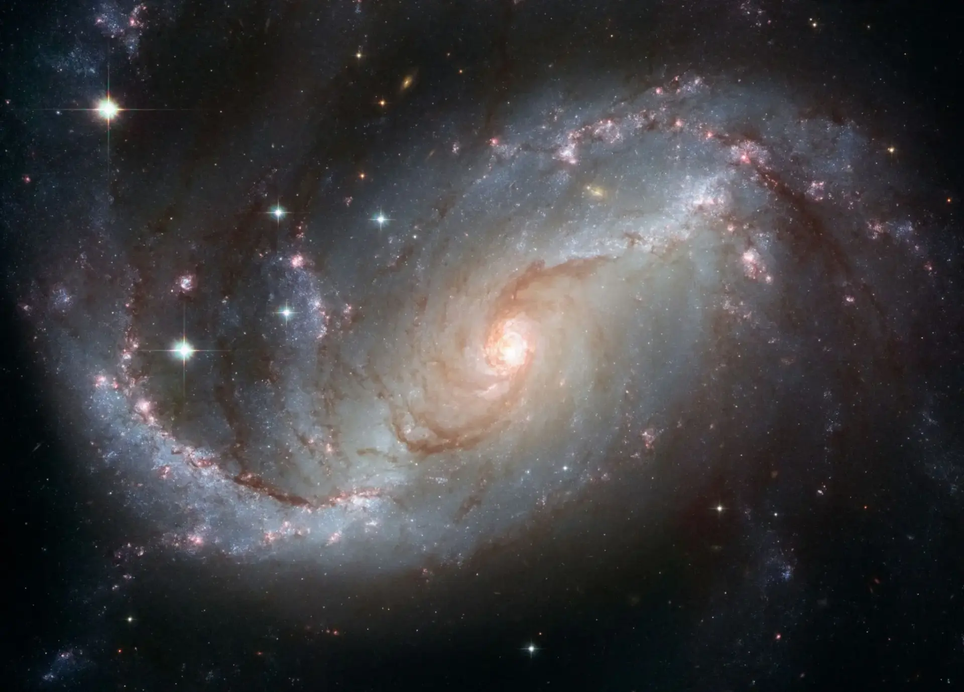 Galaxia espiral de núcleo brillante galaxias en fusión