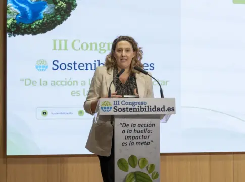 Cristina Sánchez llama a convertir los compromisos de sostenibilidad en resultados medibles Cristina Sánchez llama a convertir los compromisos de sostenibilidad en resultados medibles